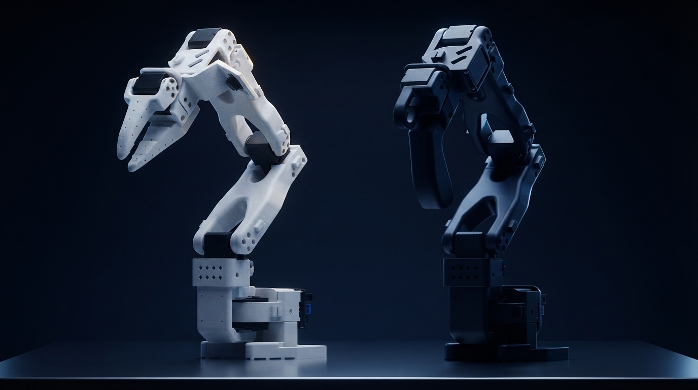 Editorial illustration for Serial, Parallel, or Delta? Choosing the Right Robotic Manipulator for Your Lab